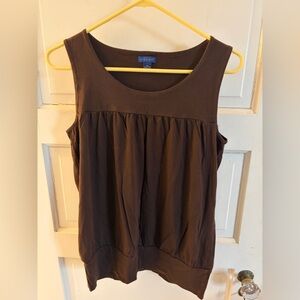 Lilla P Chocolate Brown Tank Top